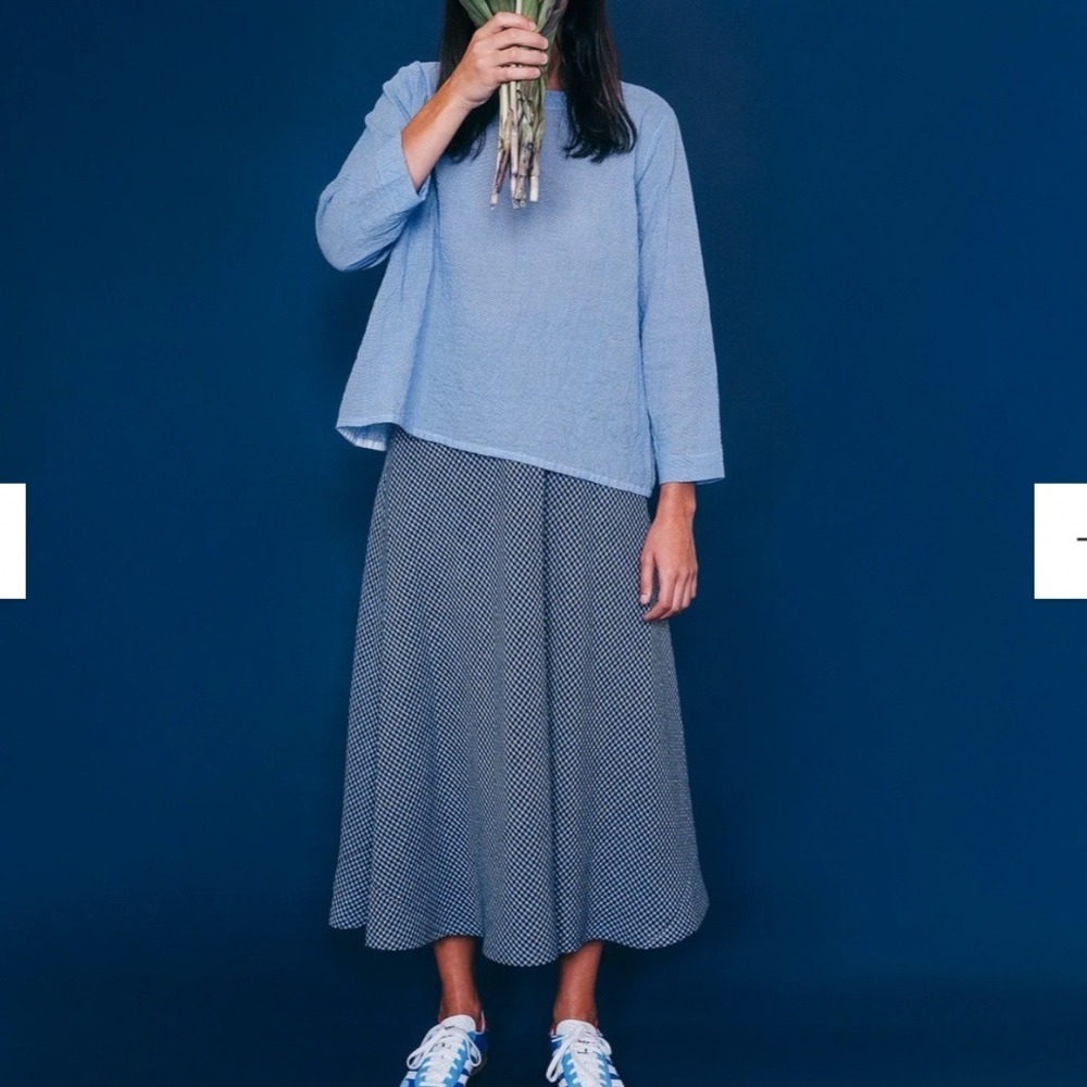 The Little Project Marnie Skirt Gingham Skirt Small